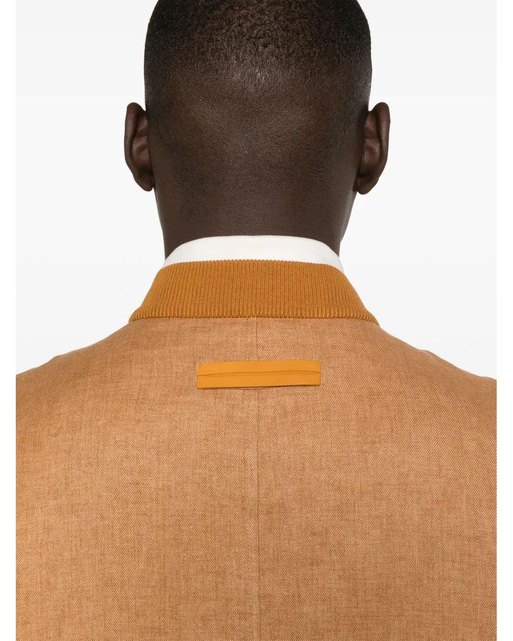 Zegna Natural Twill Bomber for men
