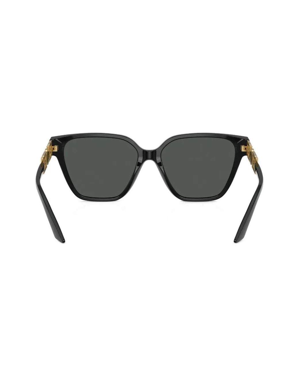 Versace Black Butterfly Greca-Detail Sunglasses