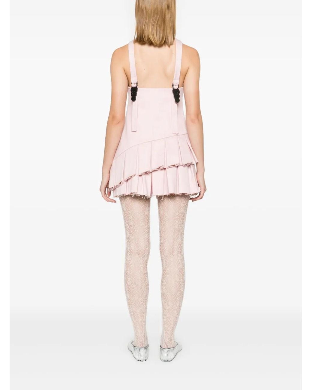 Sinéad O'Dwyer Pink Ra-Ra Playsuit