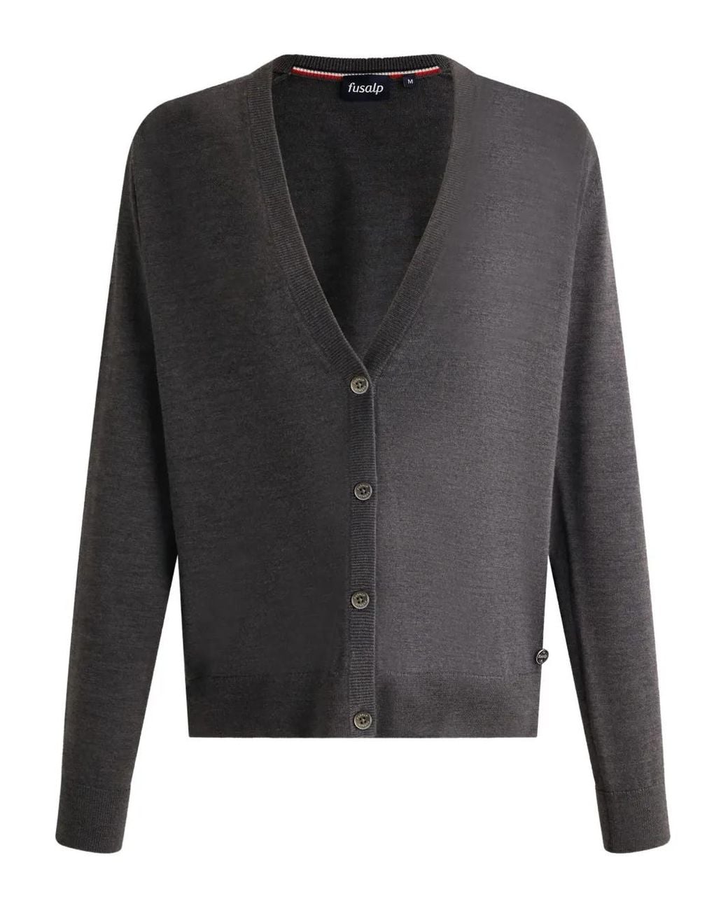 Fusalp Gray Leovra Cardigan
