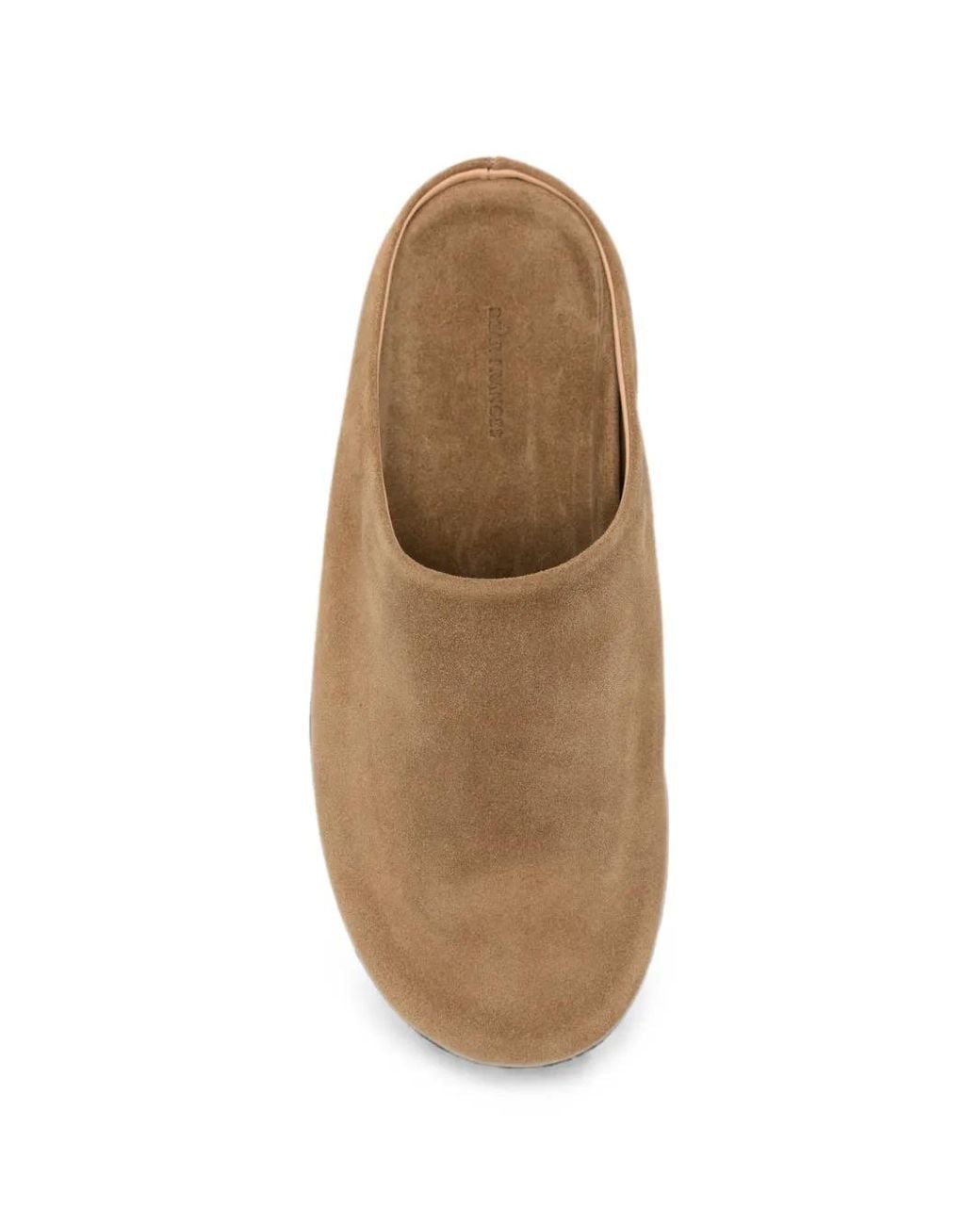 Dear Frances White Vico Suede Mules