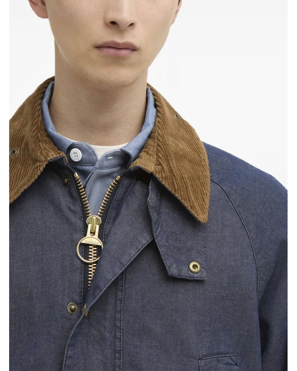 Barbour Blue Bedale Jacket for men