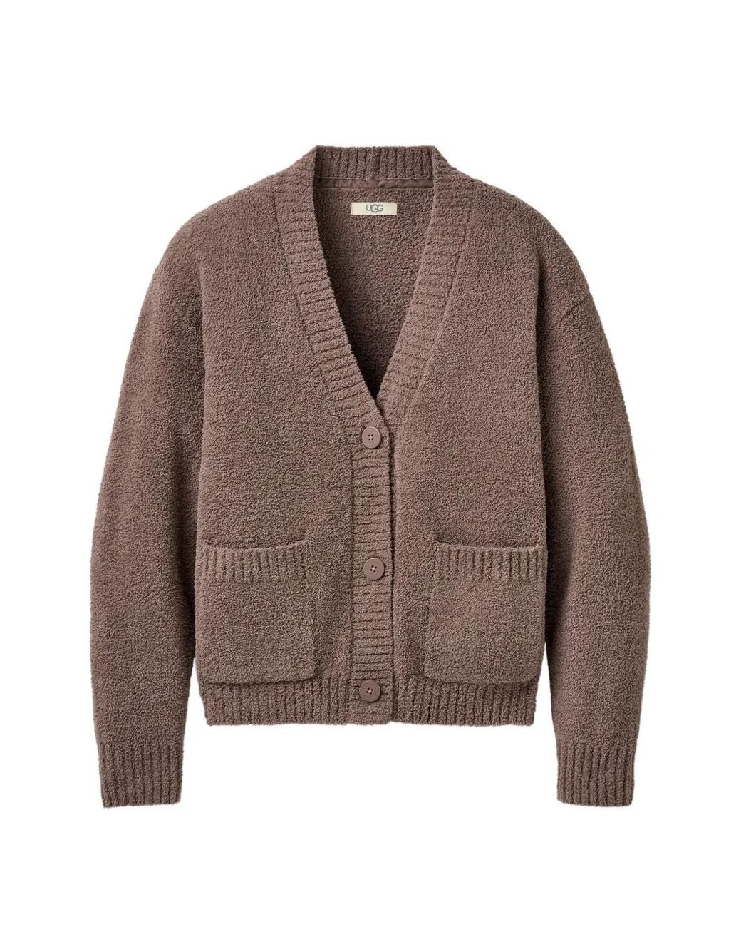 Ugg Brown Adalynne V-Neck Cardigan
