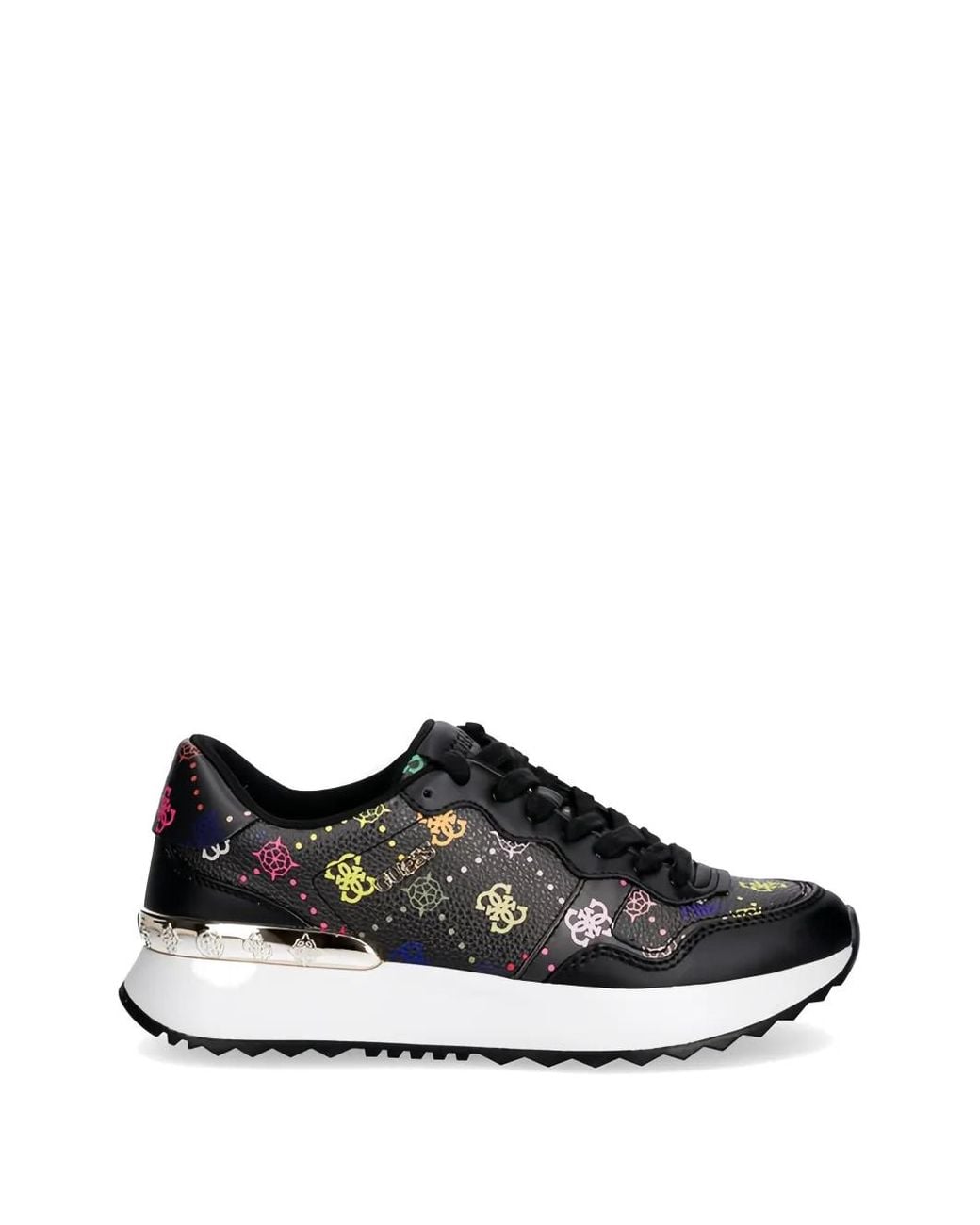 Guess Black Vinsa Logo Running Sneakers