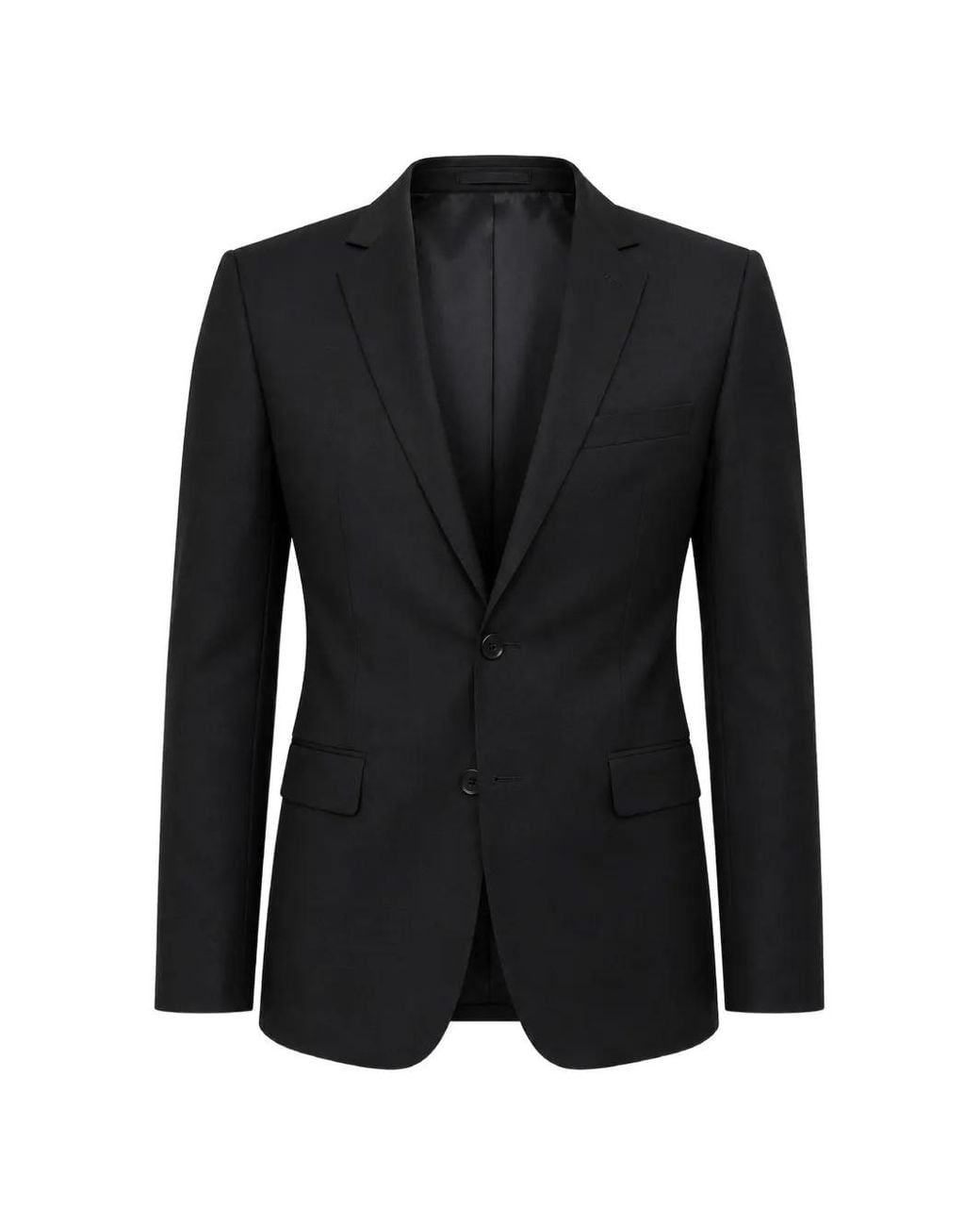 Dolce & Gabbana Black Single-Breasted Blazer for men