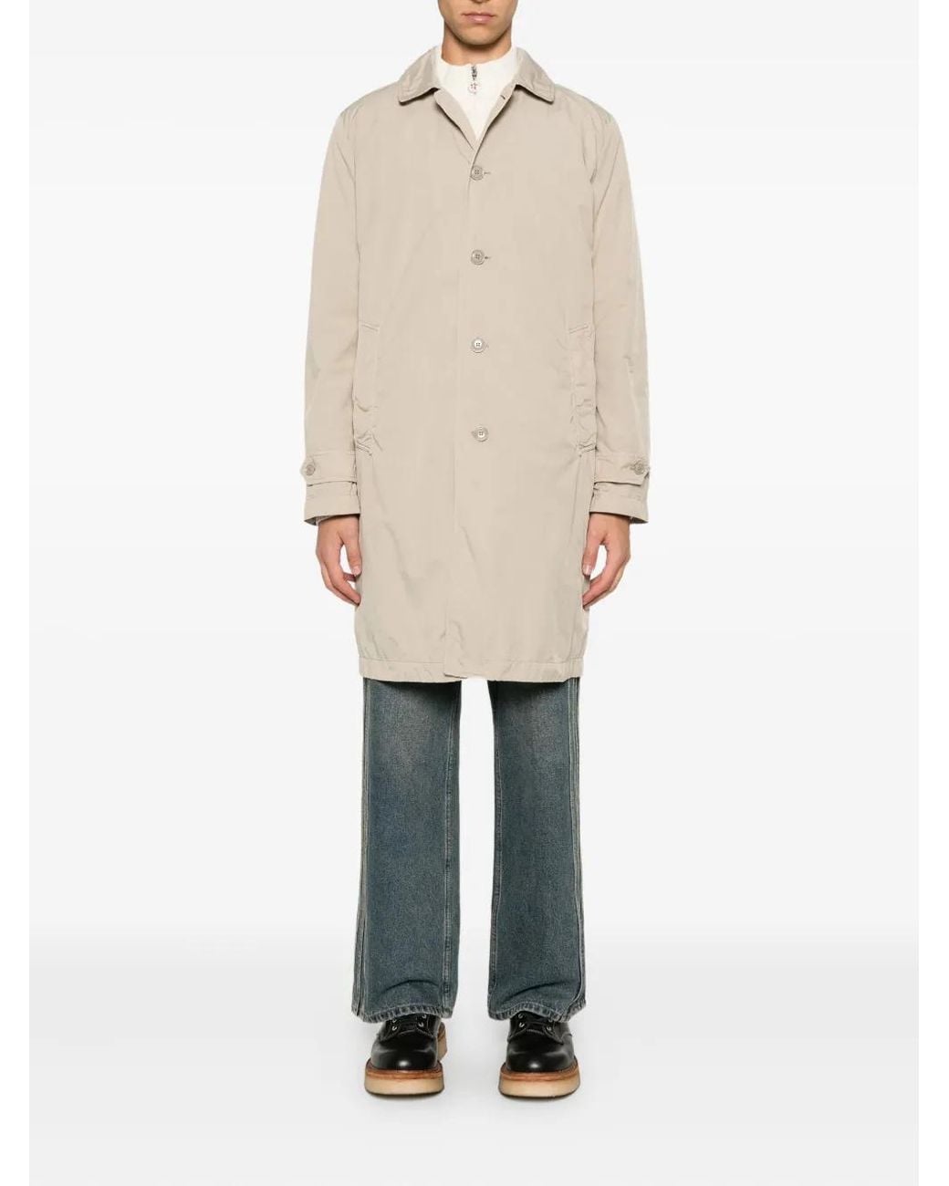 Aspesi Natural Buttoned Jacket for men