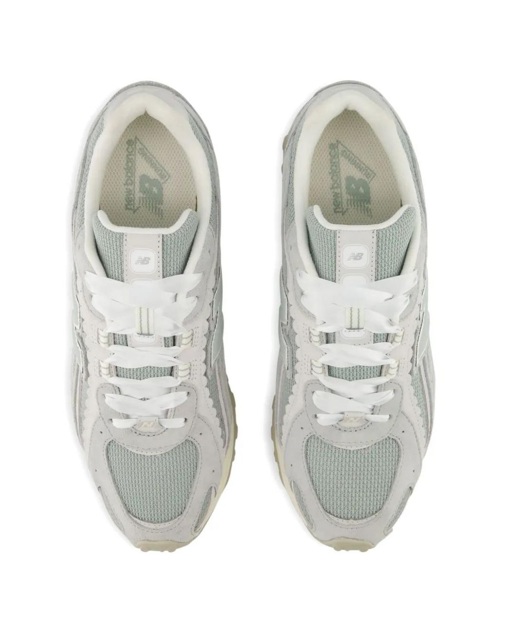 New Balance White 204L Mesh-Panel Sneakers
