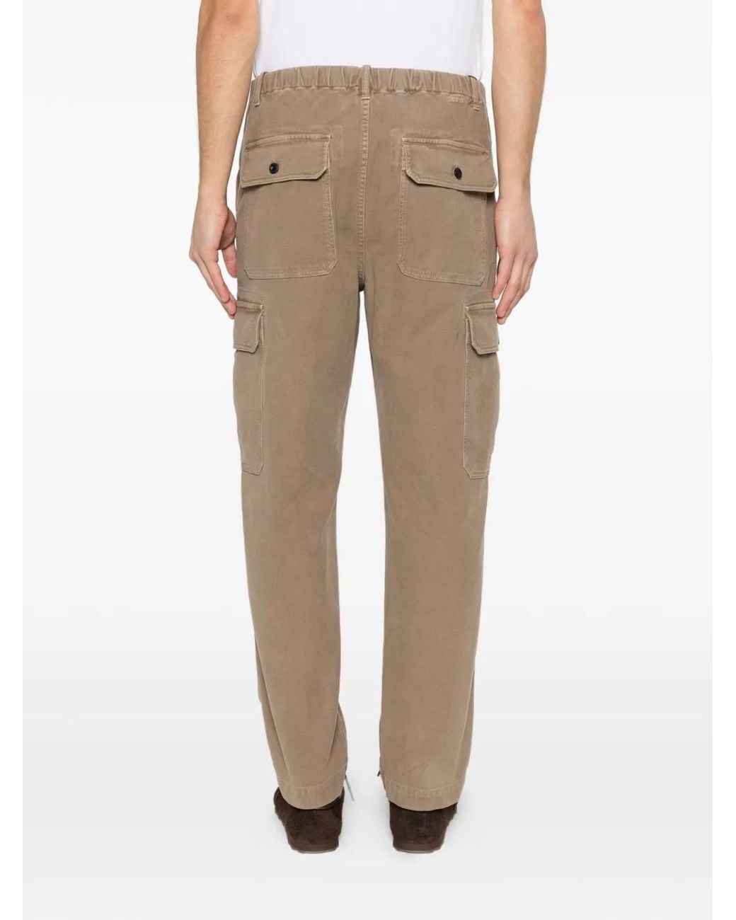 Incotex White Cargo Trousers for men
