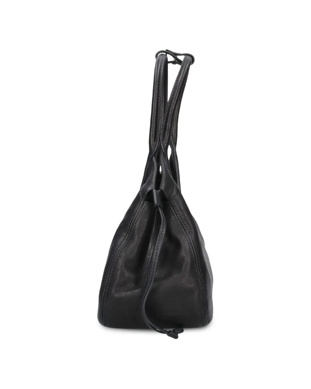 Miu Miu Black Ivy Nappa Leather Tote Bag