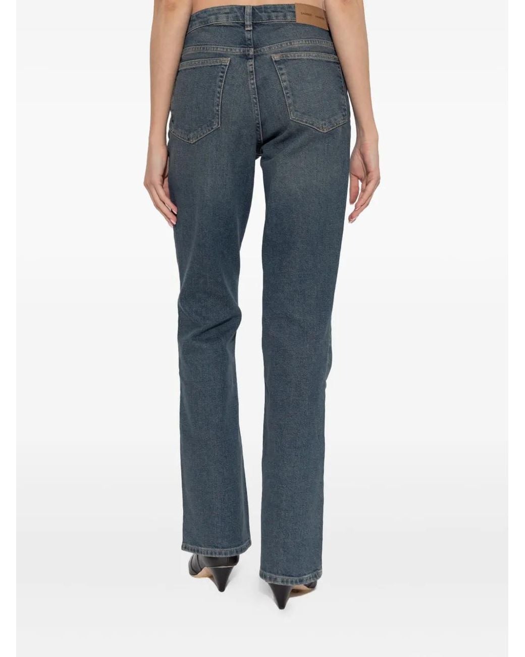 Samsøe & Samsøe Blue Salella Denim Trousers