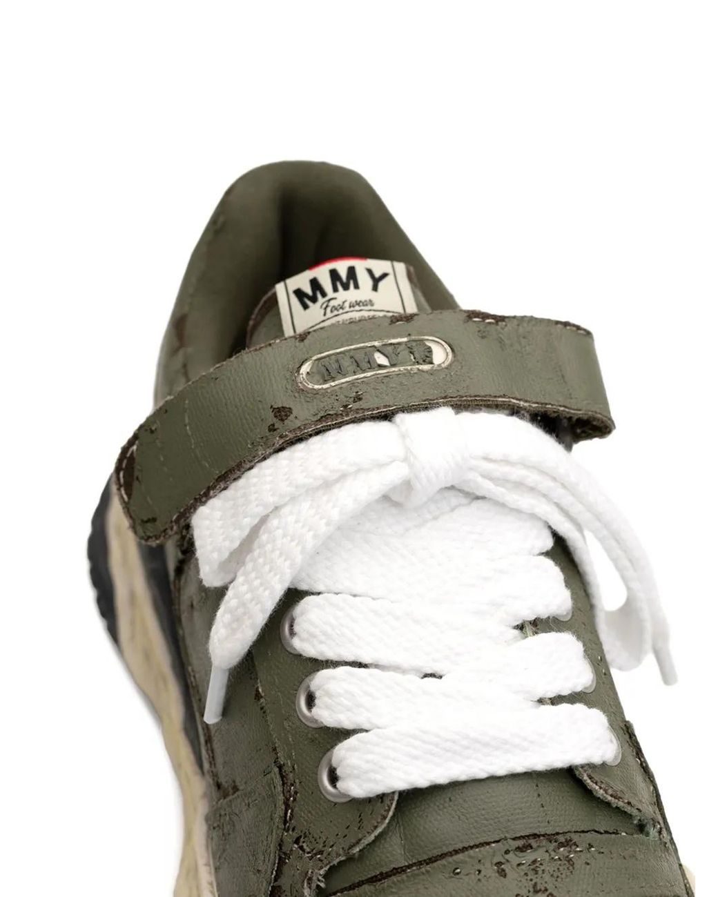 Maison Mihara Yasuhiro Green Keith Low-Top Sneakers