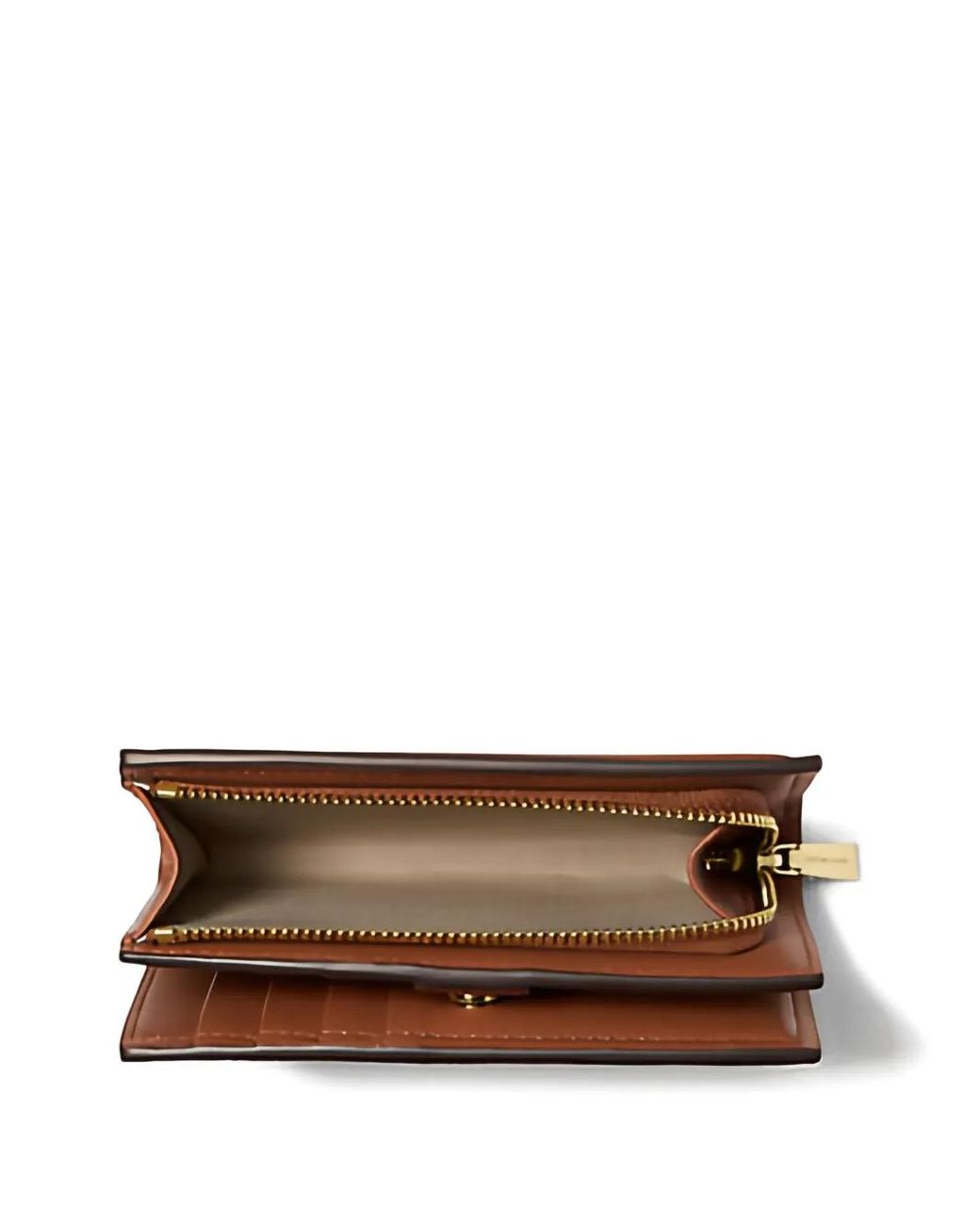 MICHAEL Michael Kors Brown Medium Bryant Logo Wallet