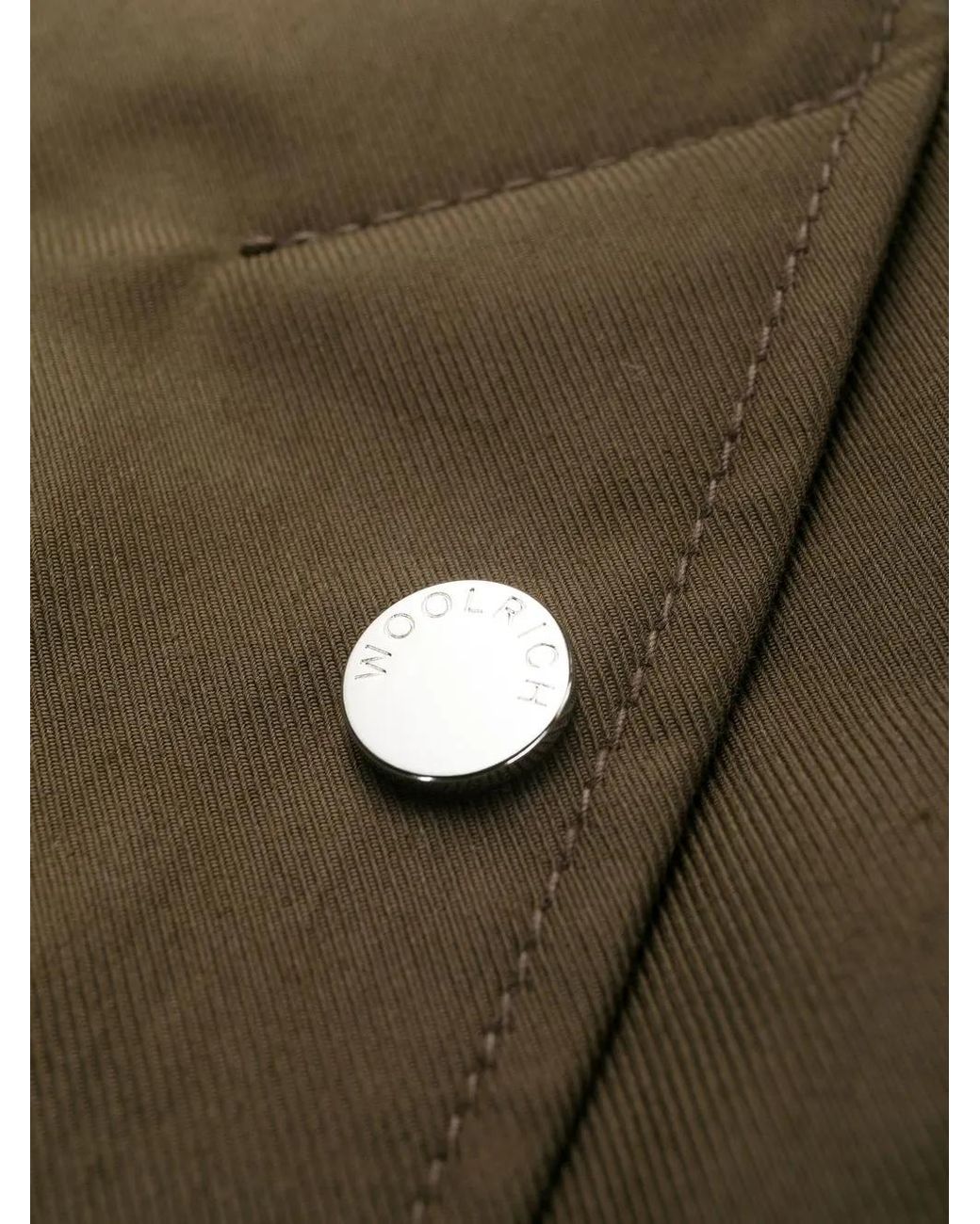 Woolrich Jas Met Ceintuur in het Natural