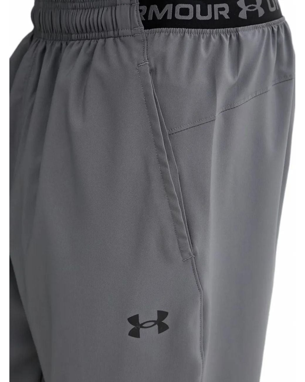 Under Armour Gray Vanish Training Logo-Print Elasticated-Waist Track Pants for men