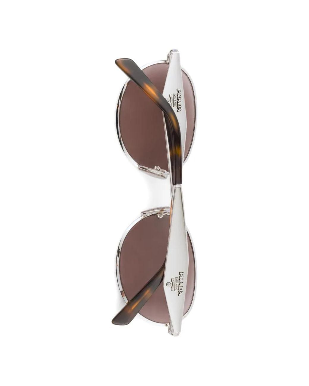 Prada Pink Sunglasses With Logo