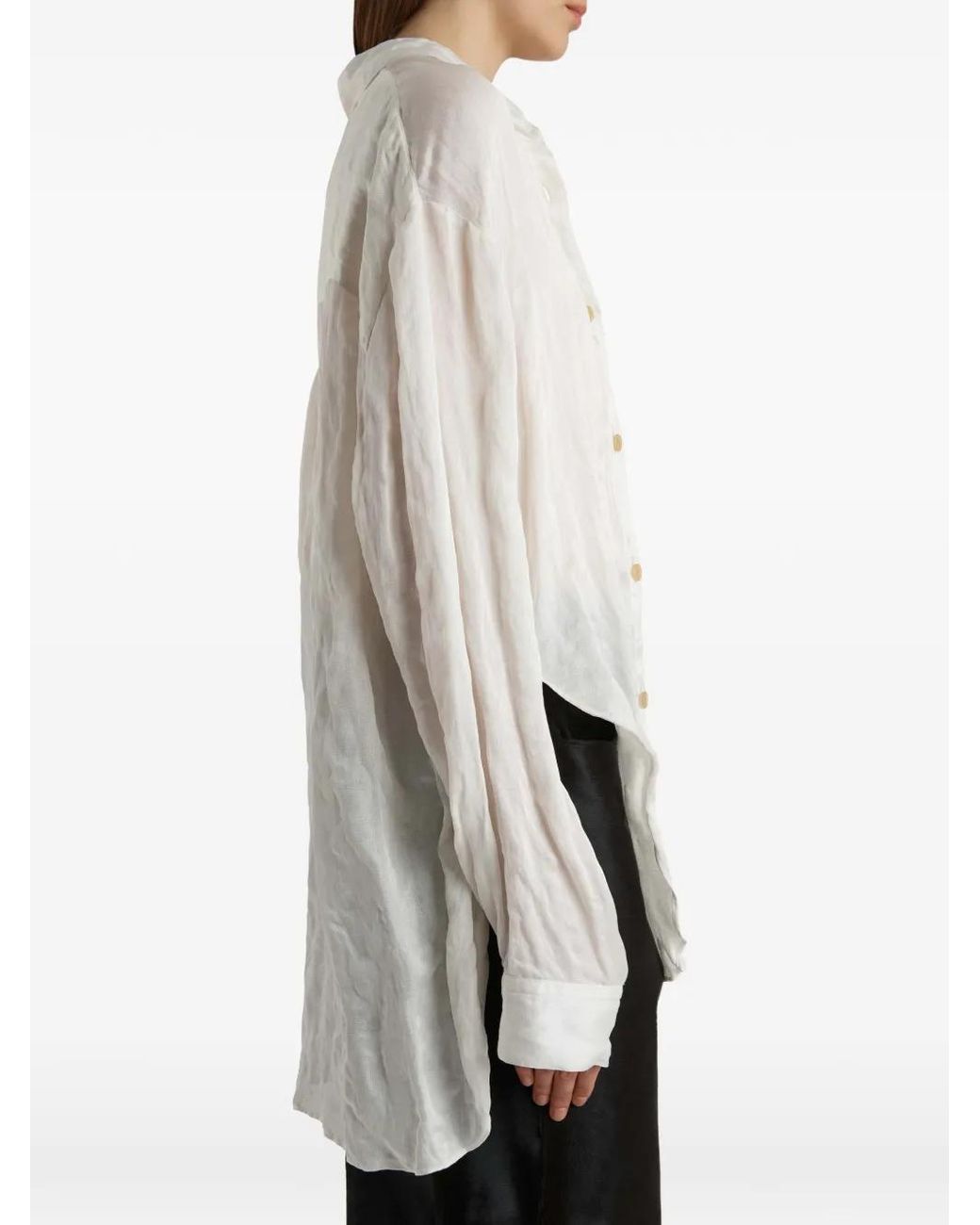 Khaite White Goya Top