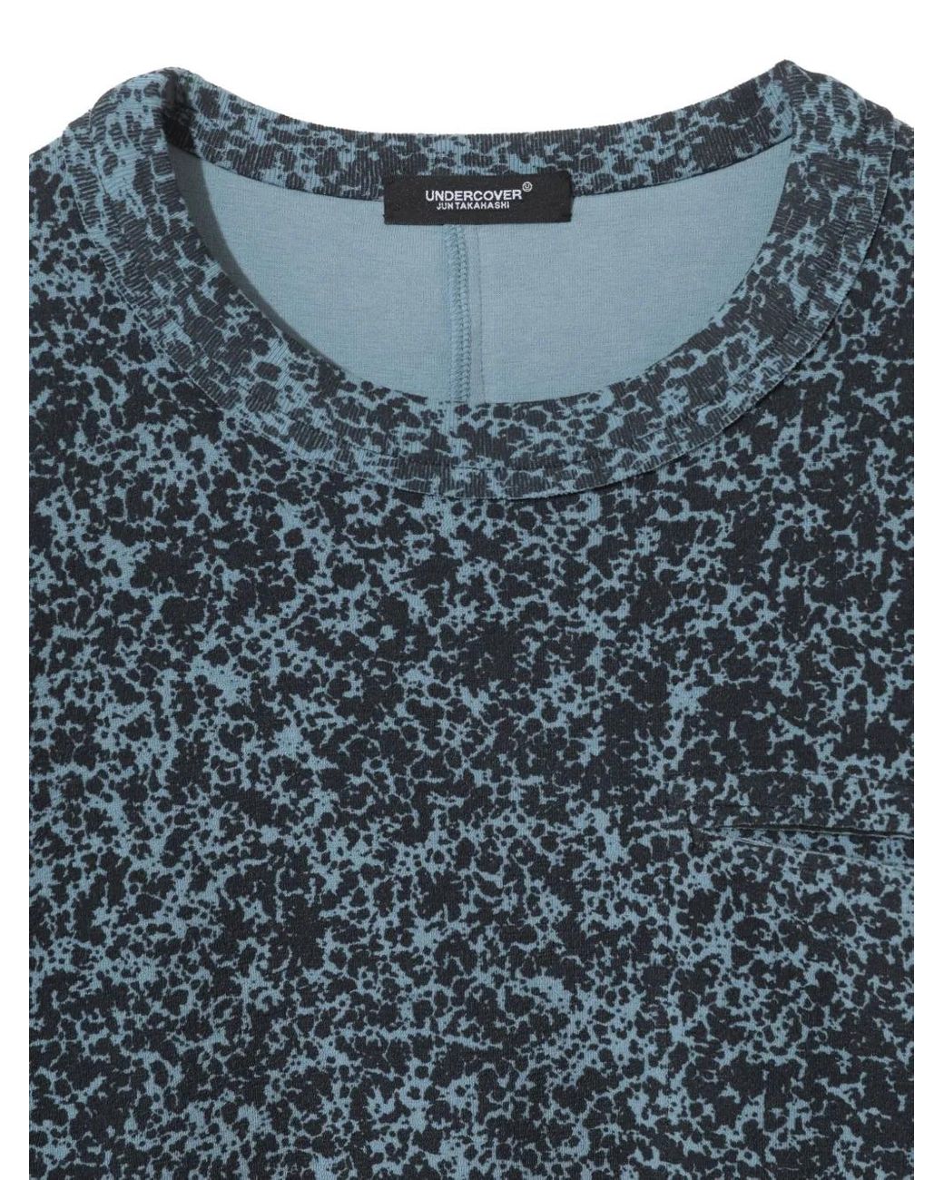 Undercover Blue Textured Sweater for men