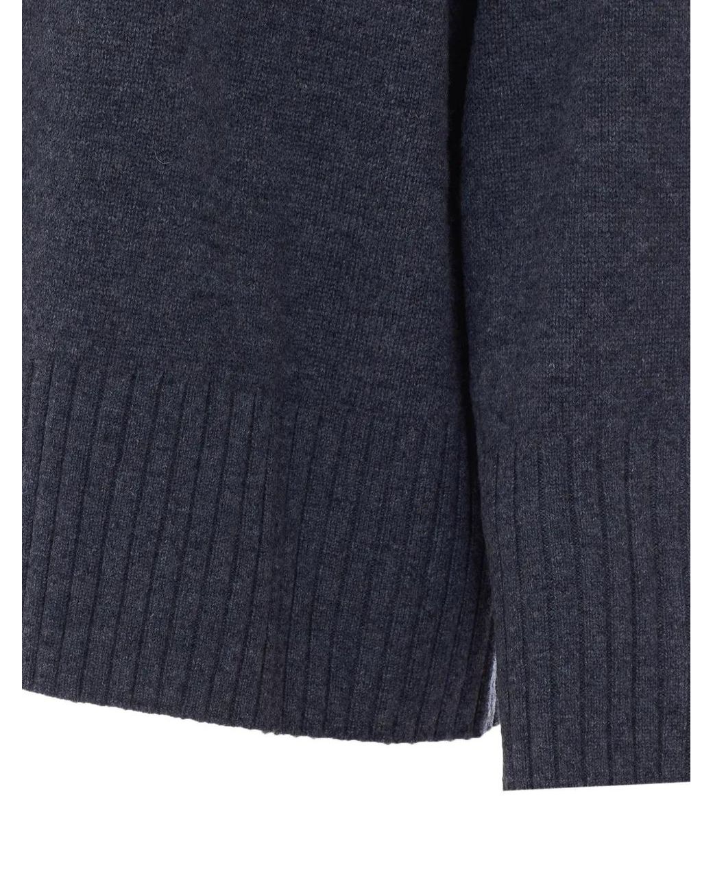 Pinko Blue Wool Cashmere Sweater