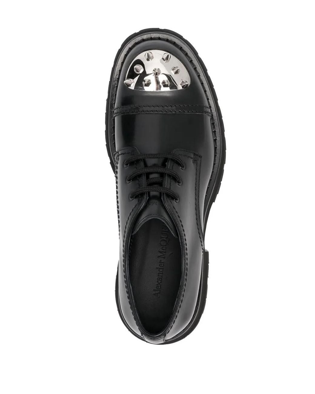 McQueen Black Business Shoes for men