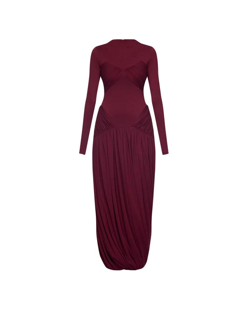 Chats by C.Dam Purple Torin Maxi Dress