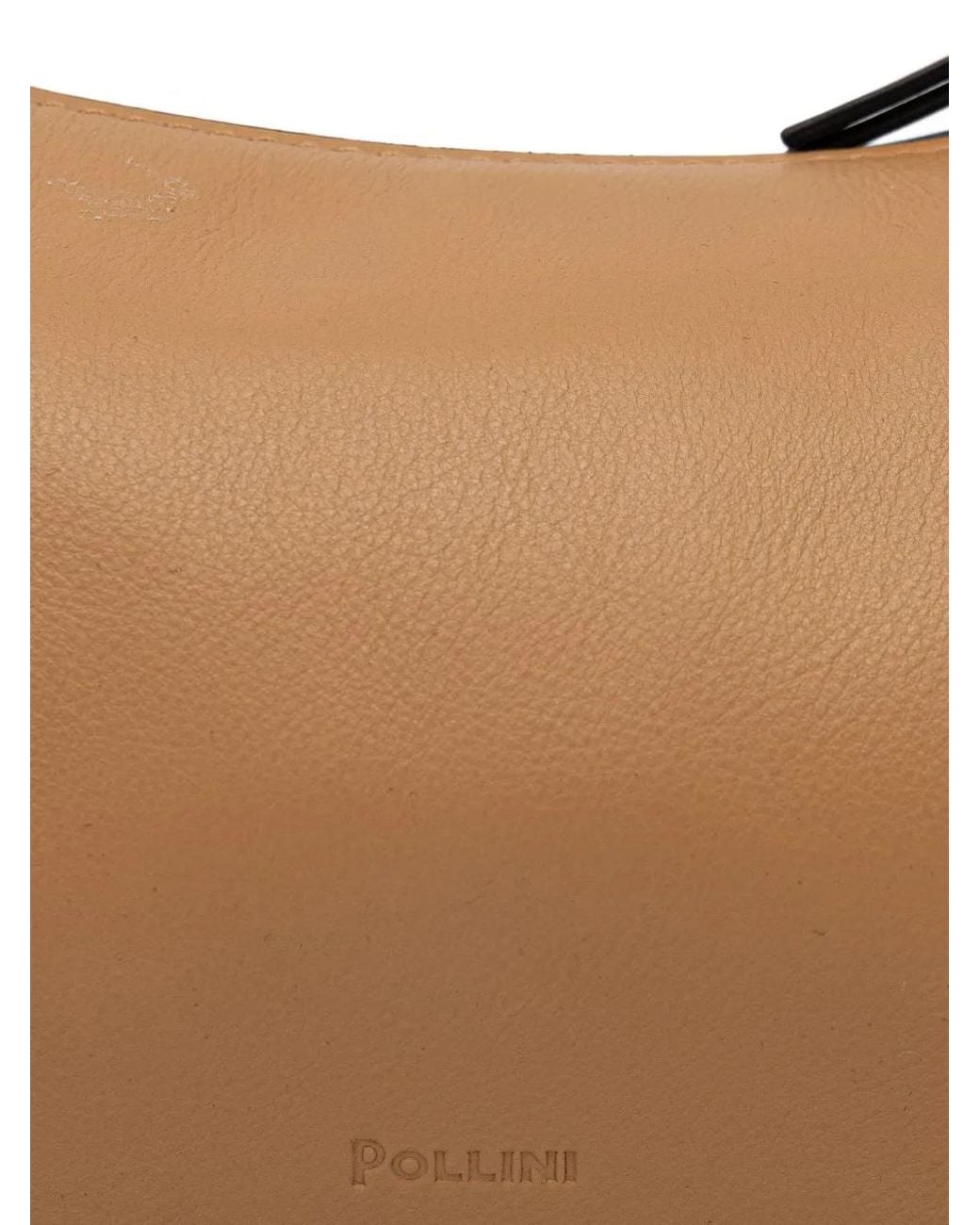 Pollini Natural Sac À Main À Logo Embossé