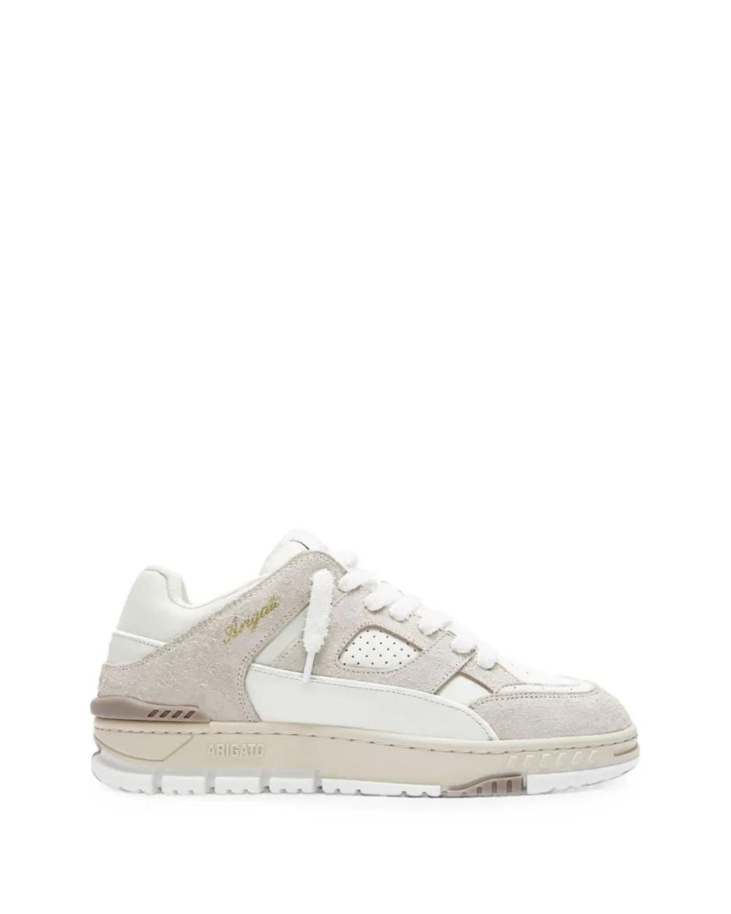 Axel Arigato White Area Lo Fluffy Sneakers