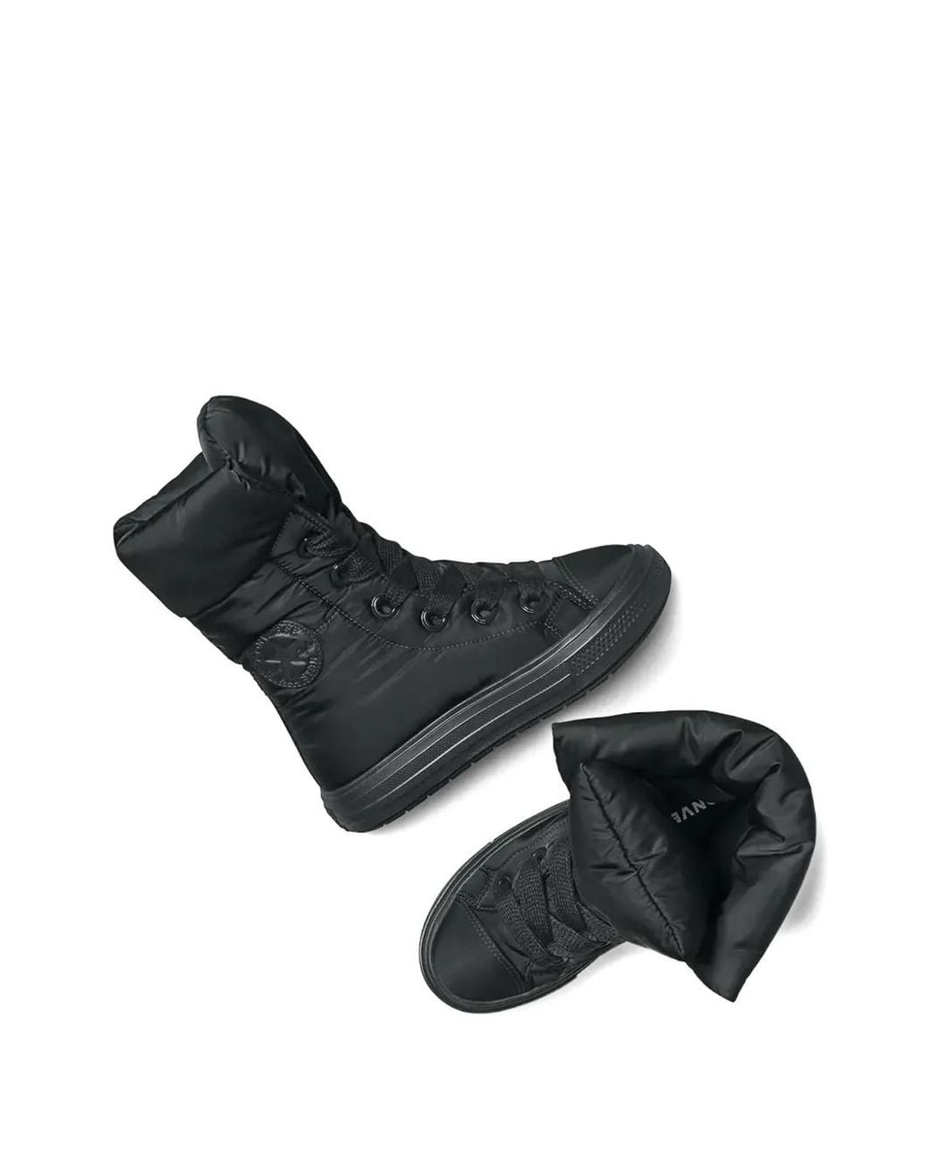 Converse Black Chuck Taylor All Star Elements Lace-Up Padded Boots