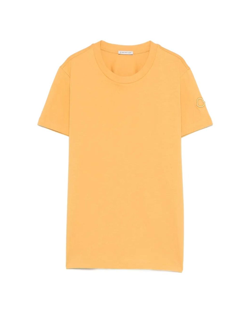 Moncler Orange Crew-Neck T-Shirt