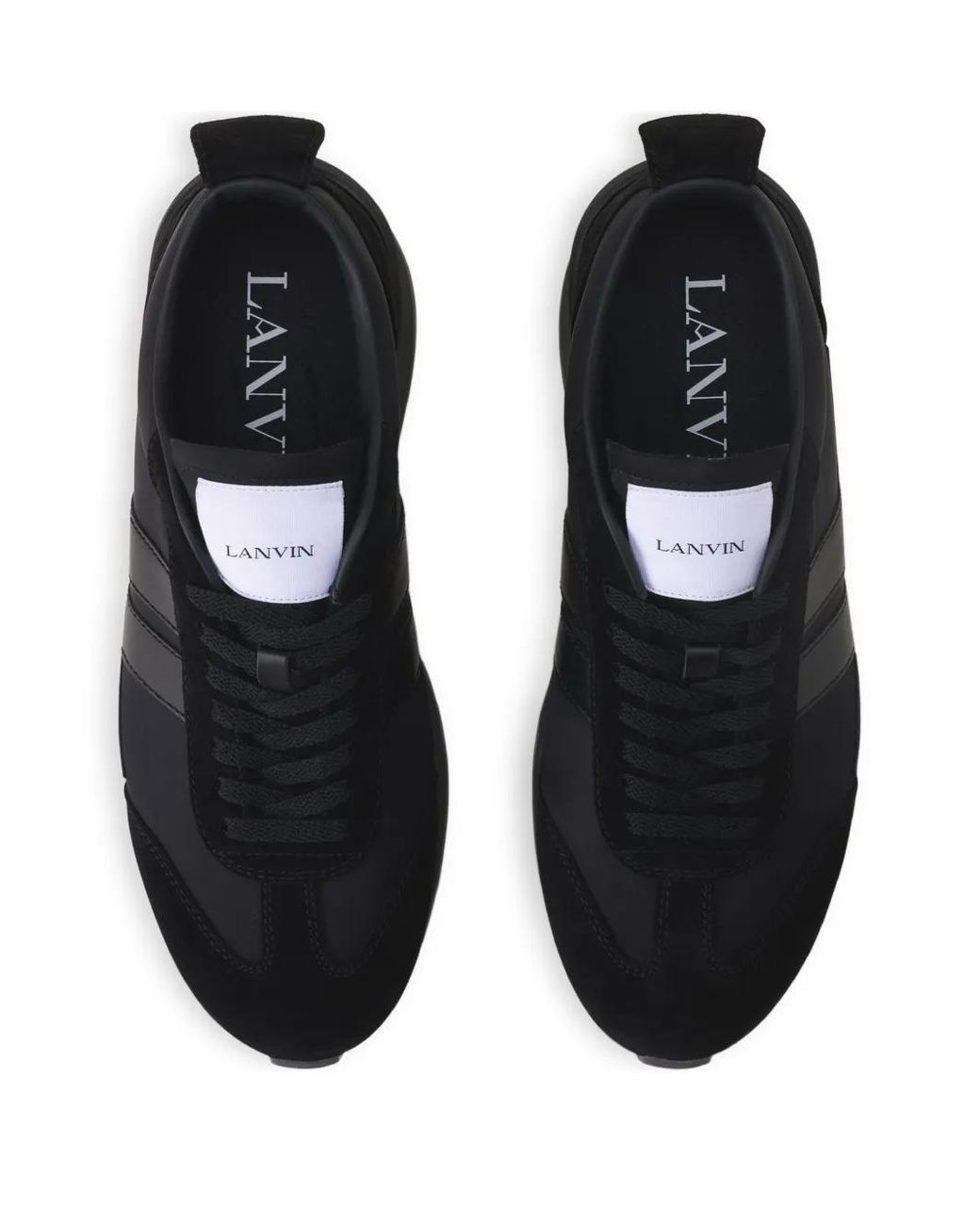 Lanvin Black Bumpr Sneakers