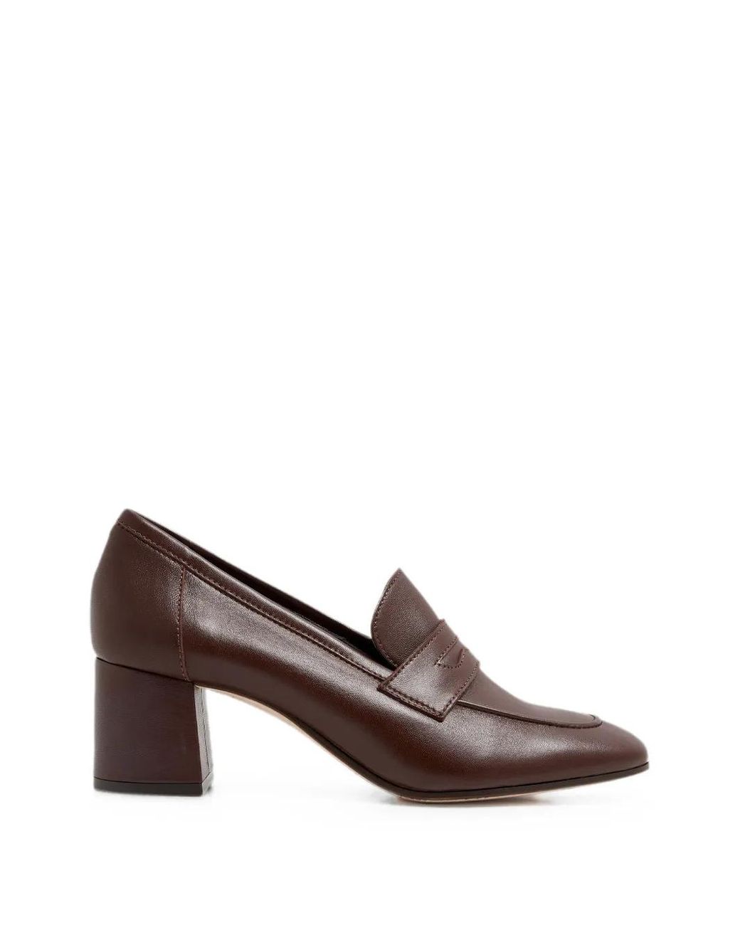 SOPHIQUE Brown Essenziale Block-Heel Pumps
