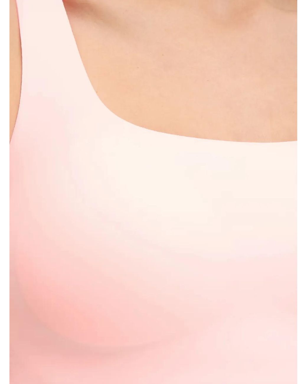 Chantelle Pink Softstretch Power Seamless Scoop-Neck Bra