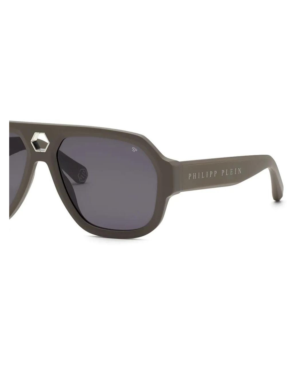 Philipp Plein Gray Starlight Sunglasses for men