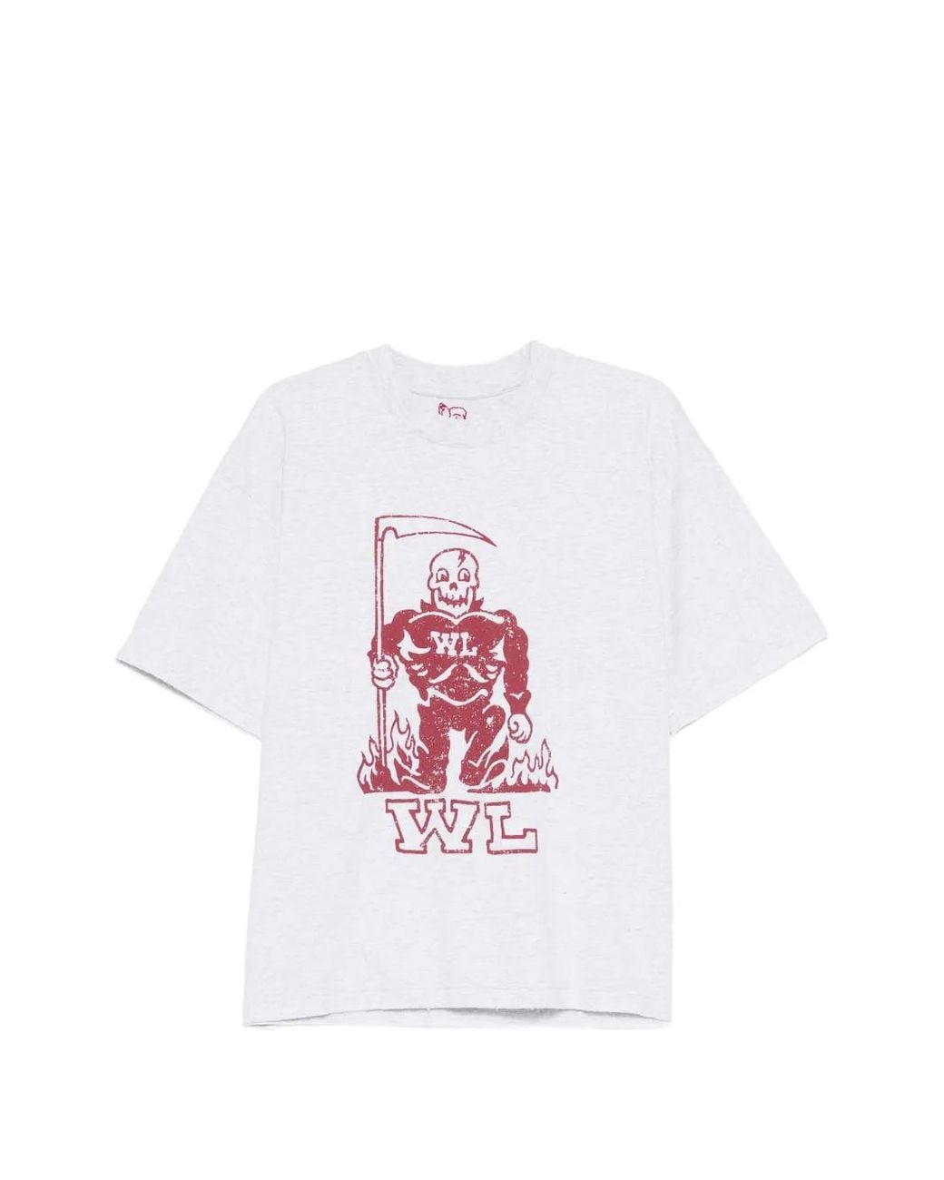 Warren Lotas White Graphic-Print T-Shirt for men