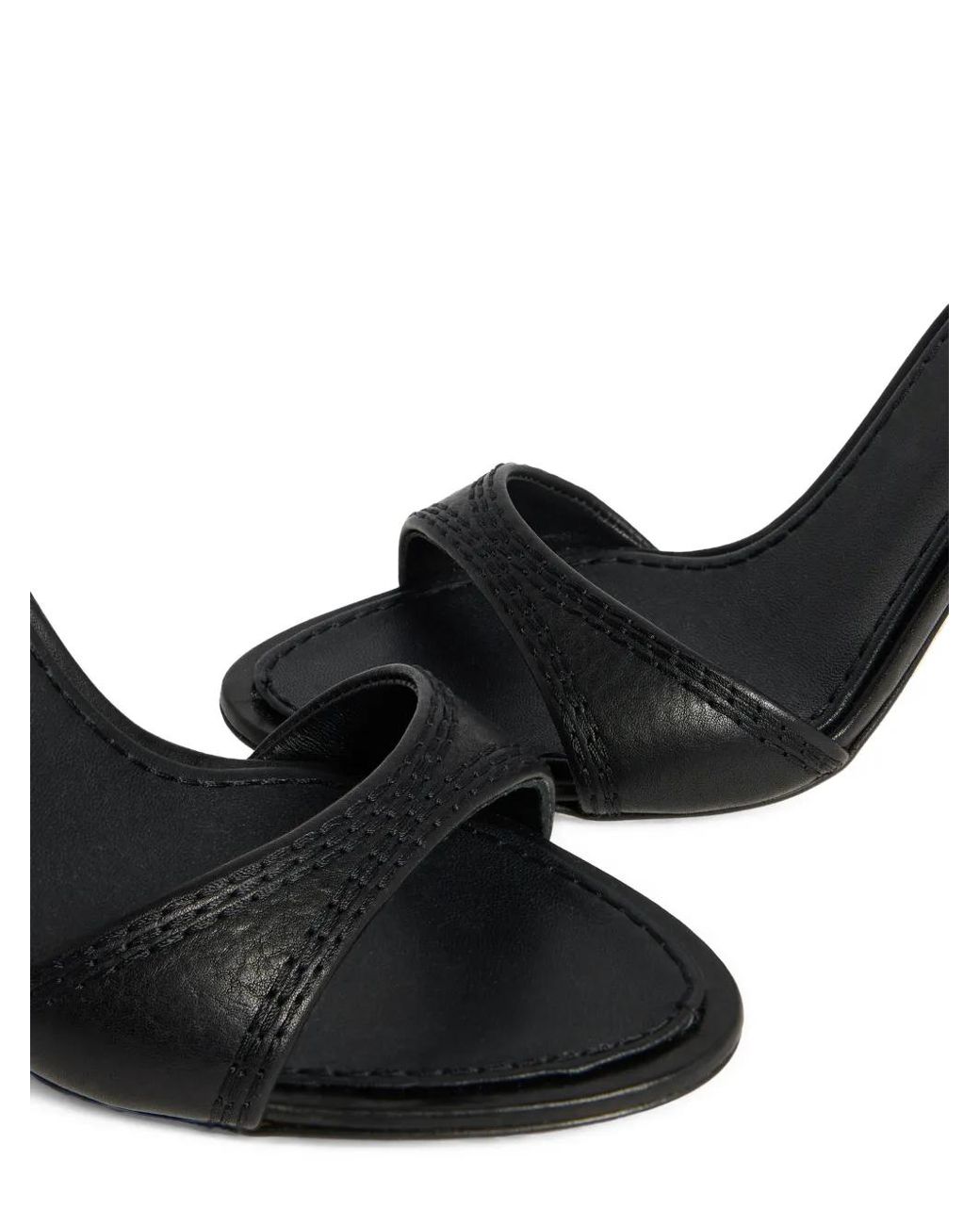 DSquared² Black Twin Mule Sandals
