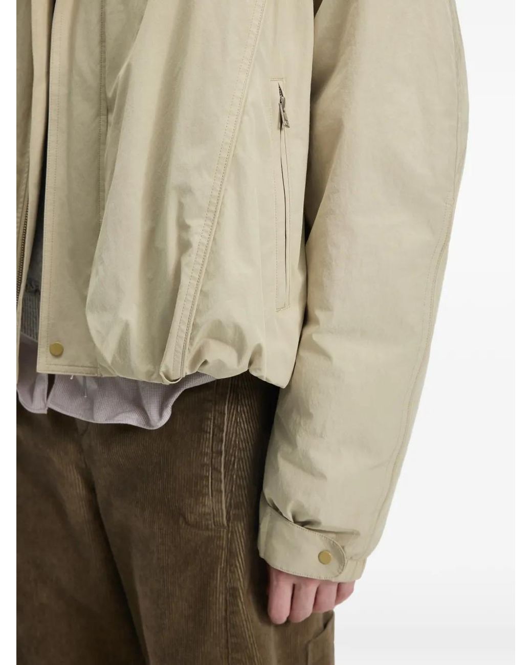JNBY Oversized Donsjack in het Natural