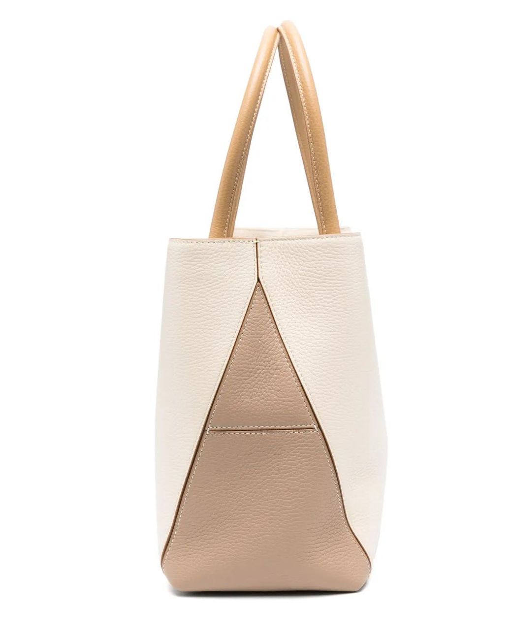 Aspinal Natural Large London Handbag