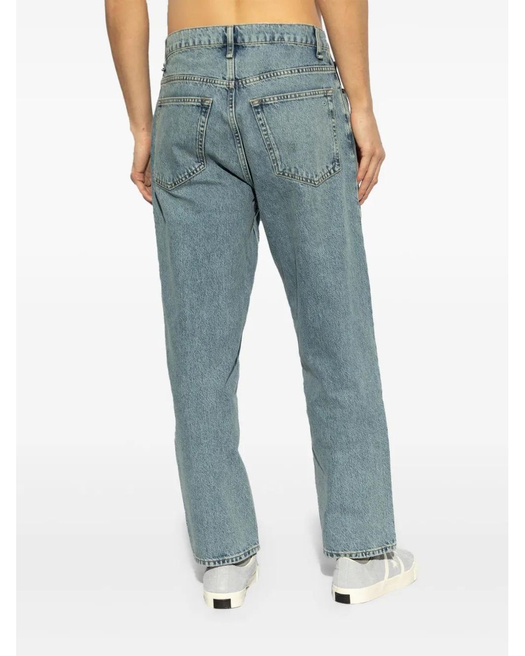 Rag & Bone Blue Straight-Leg Jeans for men