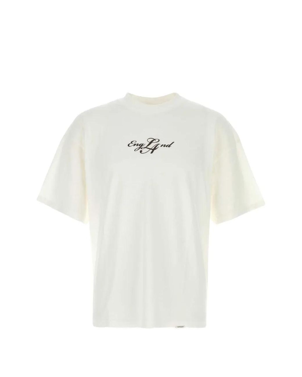 Represent White Cotton T-shirt for men