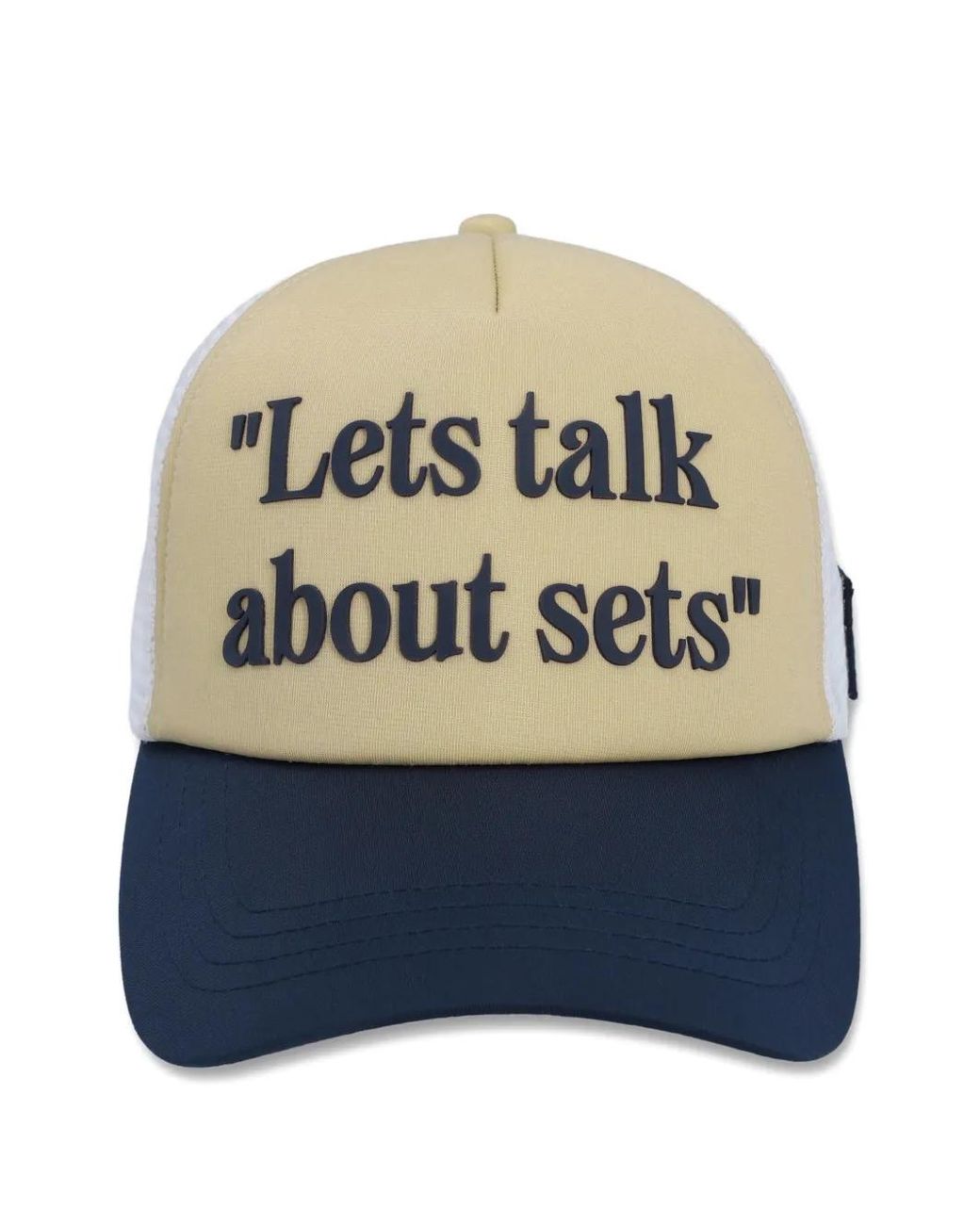 Fila Blue Addie Slogan-Print Mesh-Back Cap