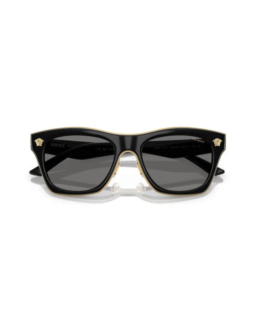 Versace Black Square-Frame Sunglasses for men