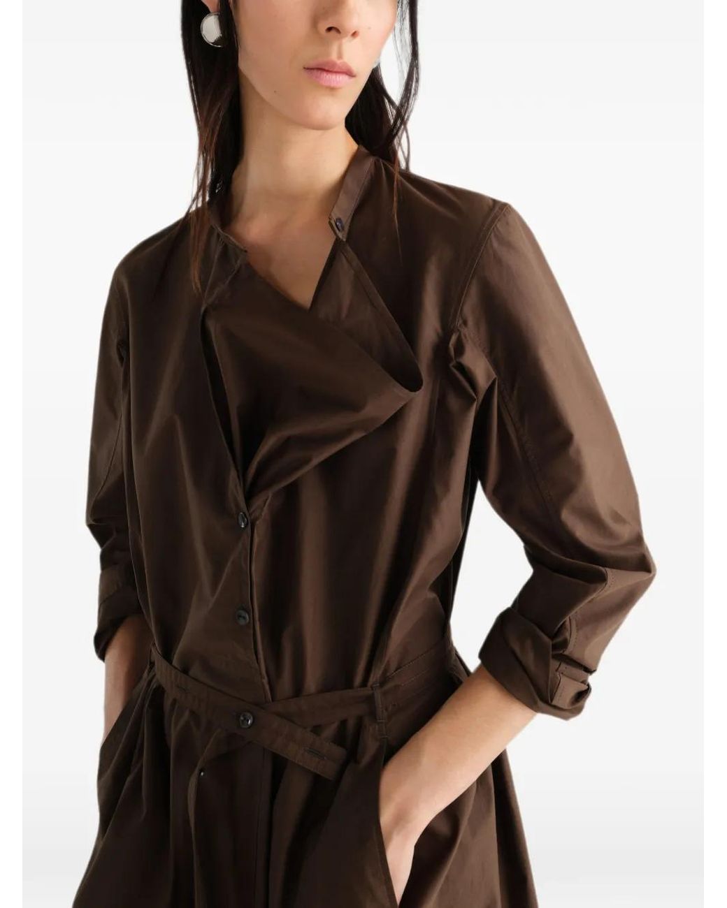 Lemaire Brown Sailor Dress