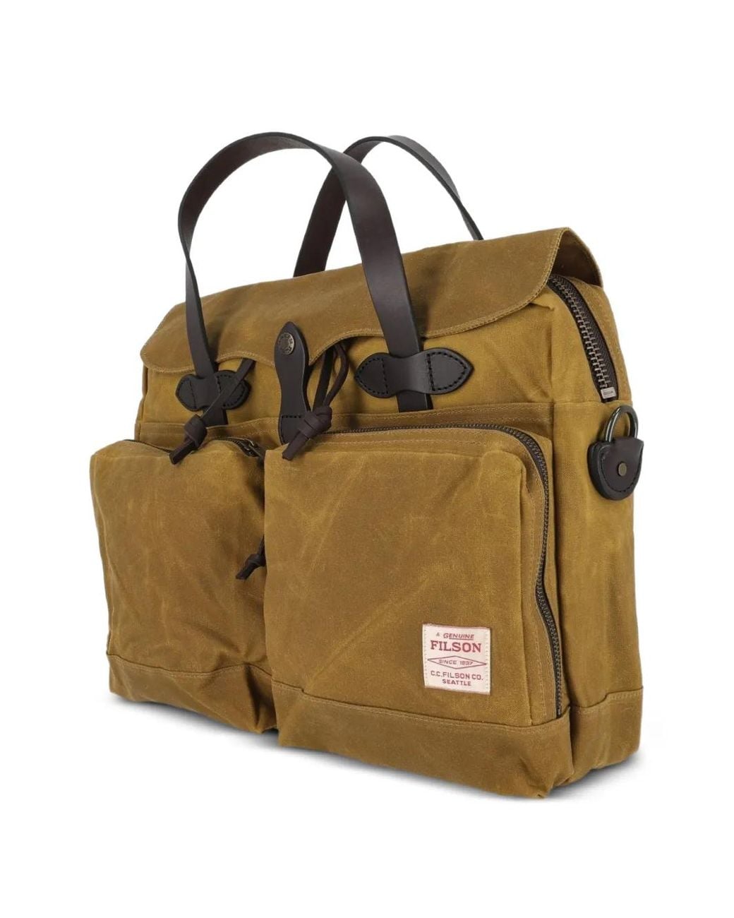 Filson Metallic Tin Cloth 24 Hours Briefcase for men