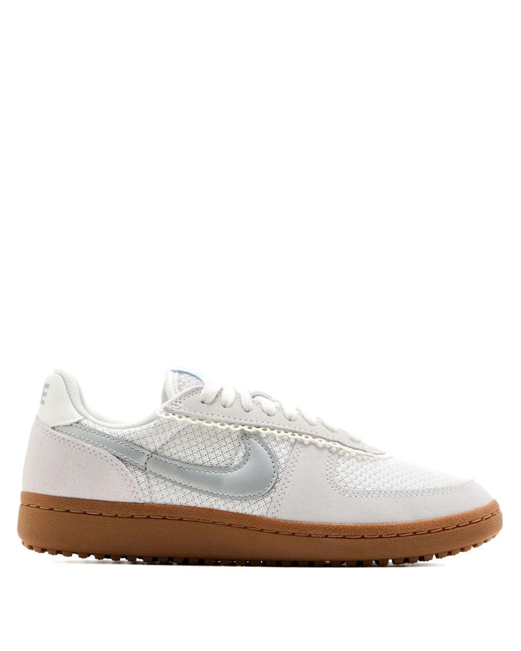 Nike White General Lace-Trim Sneakers