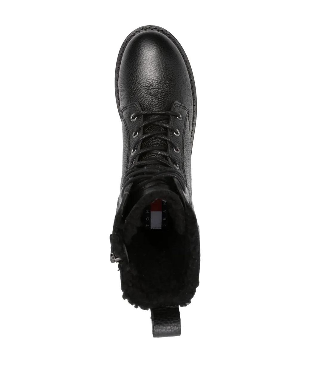 Tommy Hilfiger Black Mid Height Boots