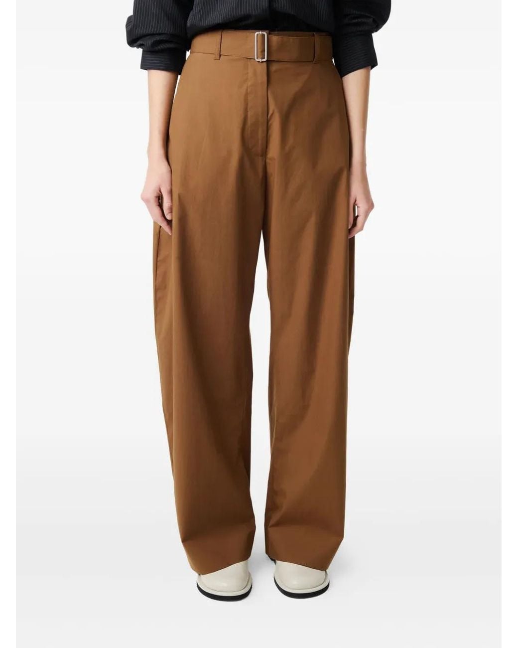 Studio Nicholson Brown Doring Trousers