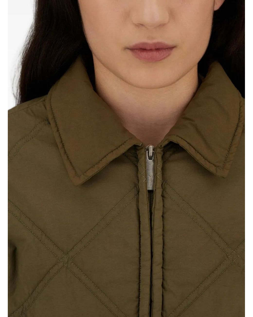 Laminar Green Quilted Padded Jacket