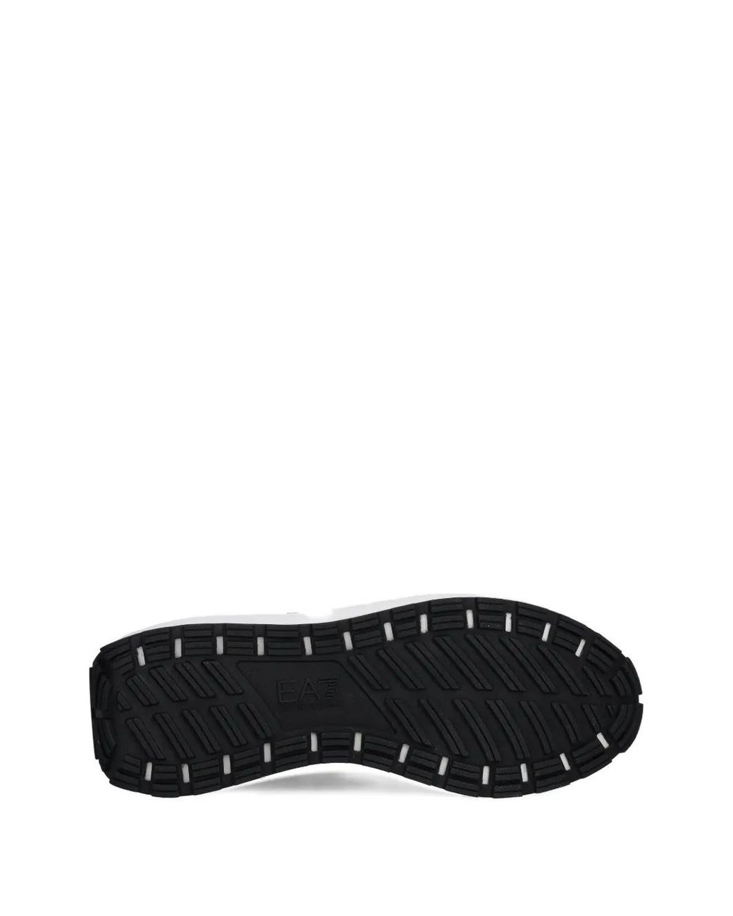 EA7 Black Baskets À Détail De Logo
