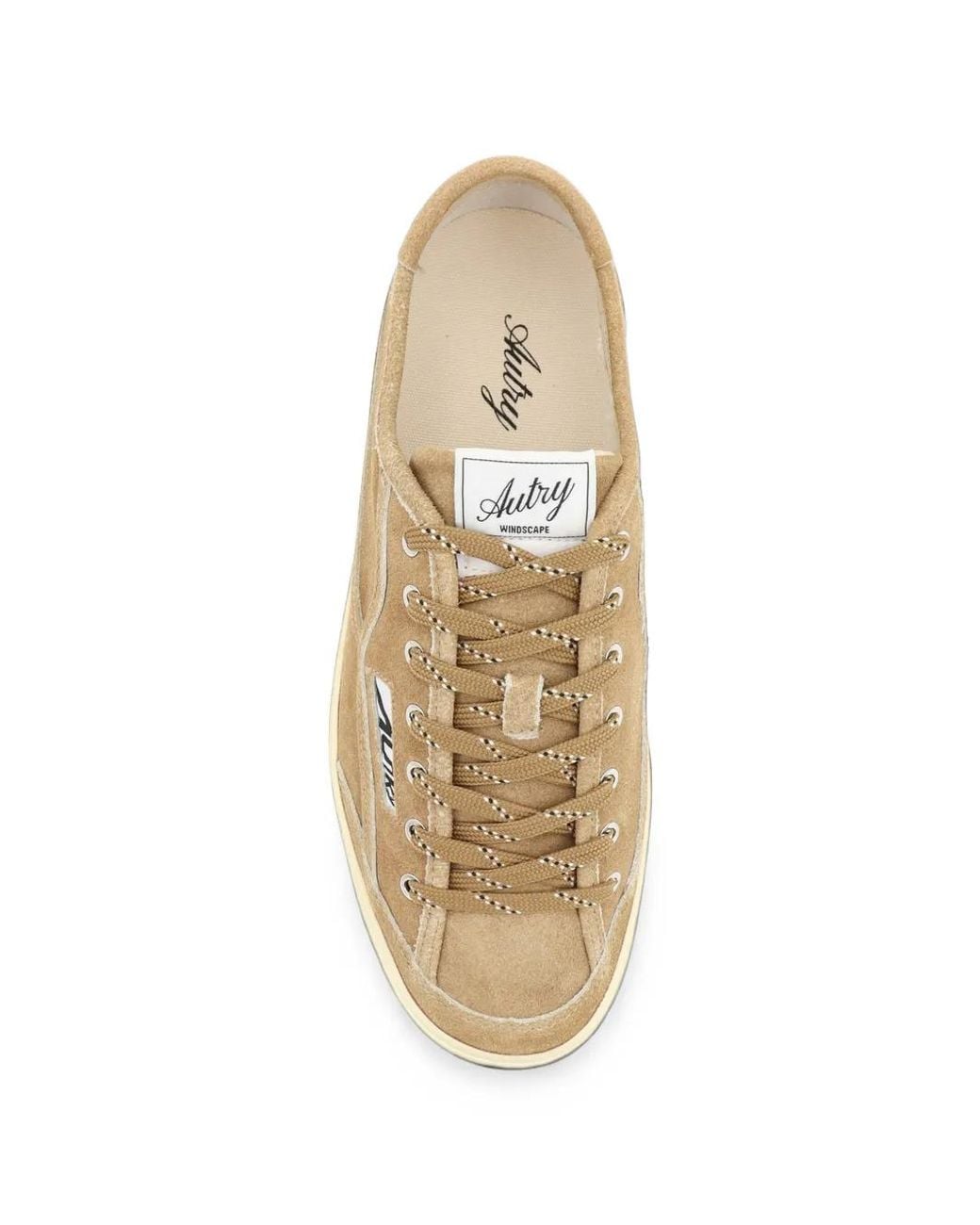 Autry Natural Windscape Logo-Patch Sneakers for men