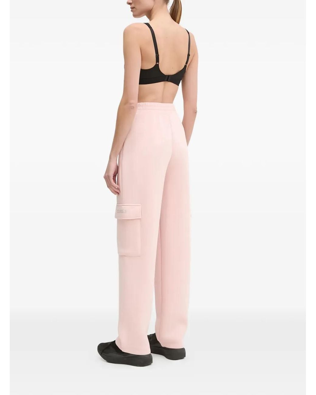 Guess Pink Scuba Cargo Trousers