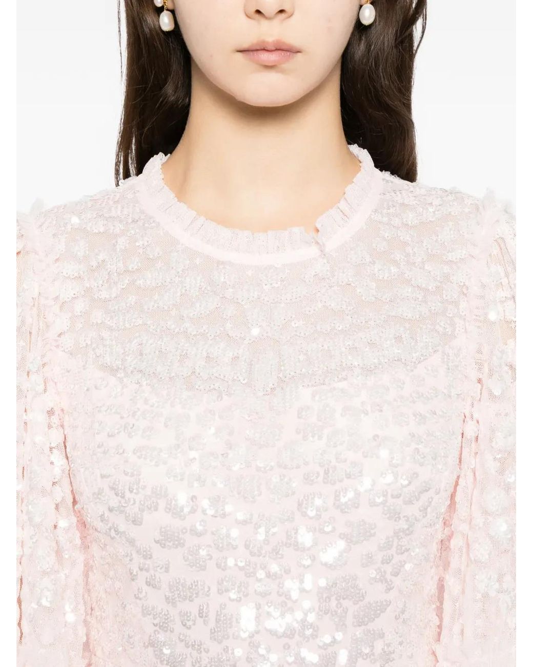 Needle & Thread Pink Anais Gown